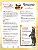 El oso se comi&oacute; tu s&aacute;ndwich Guia de Actividades