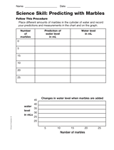 Science Skill: Predicting with Marbles
