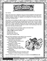 Katie Kazoo Kit -- Resources for March and April, Vol. I
