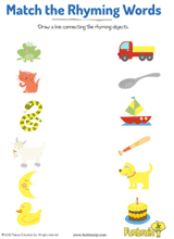 Match the Rhyming Words 1